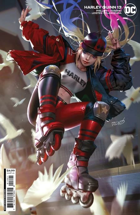 DC COMICS HARLEY QUINN #13 CVR B DERRICK CHEW CARD STOCK VAR 1 DC COMICS HARLEY QUINN #13 CVR B DERRICK CHEW CARD STOCK VAR