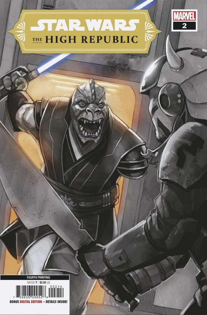 MARVEL COMICS STAR WARS HIGH REPUBLIC #2 4TH PTG VAR 1 MARVEL COMICS STAR WARS HIGH REPUBLIC #2 4TH PTG VAR