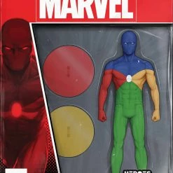MARVEL COMICS HEROES REBORN #4 (OF 7) CHRISTOPHER ACTION FIGURE VAR