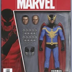 MARVEL COMICS HEROES REBORN #5 (OF 7) CHRISTOPHER ACTION FIGURE VAR