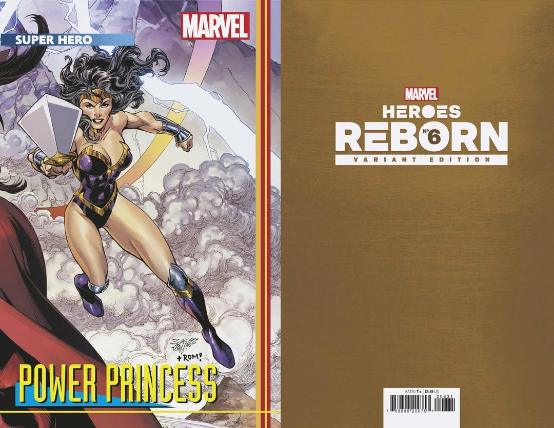 MARVEL COMICS HEROES REBORN #6 (OF 7) BAGLEY CONNECTING TRADING CARD VAR 1 MARVEL COMICS HEROES REBORN #6 (OF 7) BAGLEY CONNECTING TRADING CARD VAR
