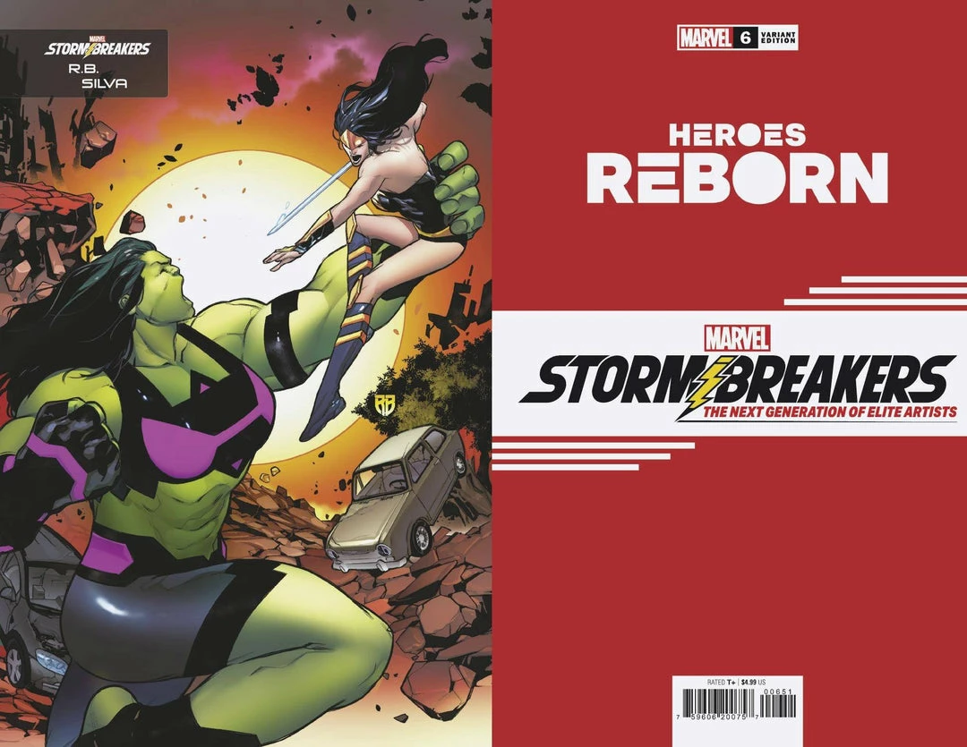 MARVEL COMICS HEROES REBORN #6 (OF 7) SILVA STORMBREAKERS VAR 1 MARVEL COMICS HEROES REBORN #6 (OF 7) SILVA STORMBREAKERS VAR