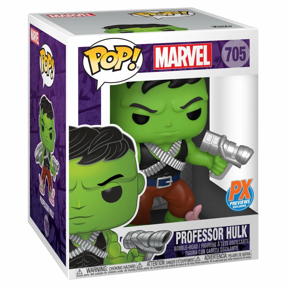 Funko Pop! Marvel - PX Exclusive 6" Professor Hulk 1 Funko Pop! Marvel - PX Exclusive 6" Professor Hulk