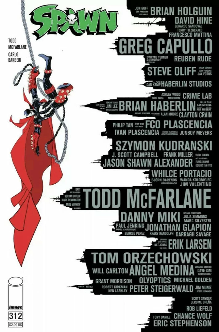 IMAGE COMICS SPAWN #312 CVR B MCFARLANE 1 IMAGE COMICS SPAWN #312 CVR B MCFARLANE