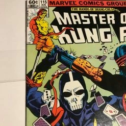 MARVEL COMICS MASTER OF KUNG FU #115 (VF)