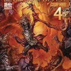 HEAVY METAL MAGAZINE IRON MAIDEN LEGACY O/T BEAST VOL 2 NIGHT CITY #4 CVR B ASTON COMICS