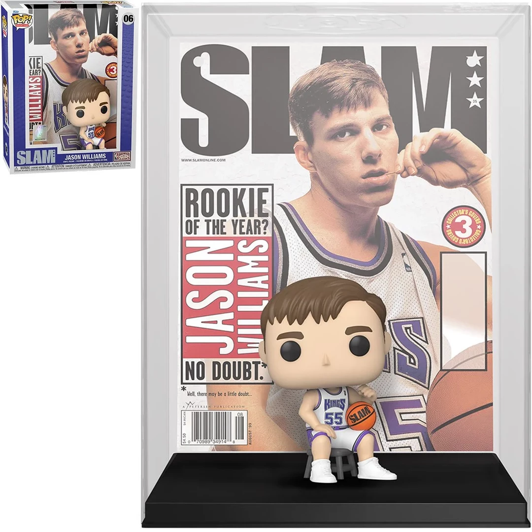 Funko Pop! NBA Cover - SLAM Magazine - Jason Williams (PREORDER ITEM OCTOBER 2022) 1 Funko Pop! NBA Cover - SLAM Magazine - Jason Williams (PREORDER ITEM OCTOBER 2022)