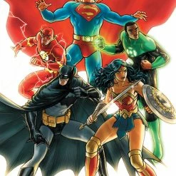 DC COMICS JUSTICE LEAGUE #52 NICK DERINGTON VAR ED