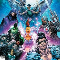 DC COMICS JUSTICE LEAGUE #54 HOWARD PORTER VAR ED DARK NIGHTS DEATH ME