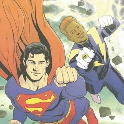 DC COMICS JUSTICE LEAGUE VS THE LEGION OF SUPER-HEROES #1 (OF 6) CVR B TRAVIS MOORE CARD STOCK VAR