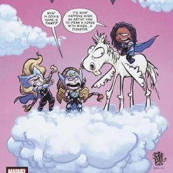 MARVEL COMICS KING IN BLACK RETURN OF VALKYRIES #1 (OF 4) YOUNG VAR
