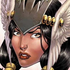 MARVEL COMICS KING IN BLACK RETURN OF VALKYRIES #4 (OF 4) NAUCK HEADSHOT V