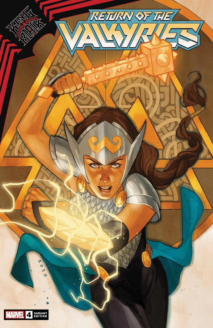 MARVEL COMICS KING IN BLACK RETURN OF VALKYRIES #4 (OF 4) NOTO VALKYRIE PR 1 MARVEL COMICS KING IN BLACK RETURN OF VALKYRIES #4 (OF 4) NOTO VALKYRIE PR