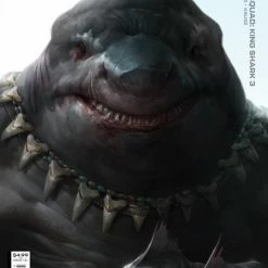 DC COMICS SUICIDE SQUAD KING SHARK #3 (OF 6) CVR B FRANCESCO MATTINA CARD STOCK VAR