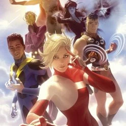 DC COMICS LEGION OF SUPER HEROES #4 CARD STOCK ALEX GARNER VAR ED