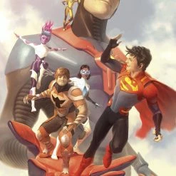 DC COMICS LEGION OF SUPER HEROES #5 CARD STOCK ALEX GARNER VAR ED