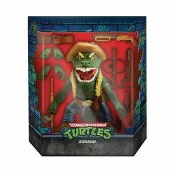 SUPER 7 FIGURES TMNT ULTIMATES WAVE 5 - LEATHERHEAD (MAY 2022)