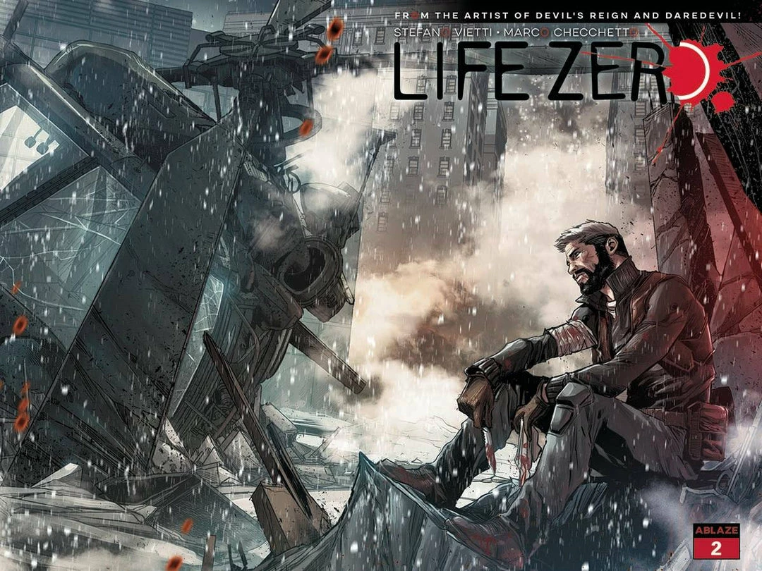 ABLAZE LIFE ZERO #2 CVR B CHECCHETTO WRAPAROUND VAR (MR) 1 ABLAZE LIFE ZERO #2 CVR B CHECCHETTO WRAPAROUND VAR (MR)