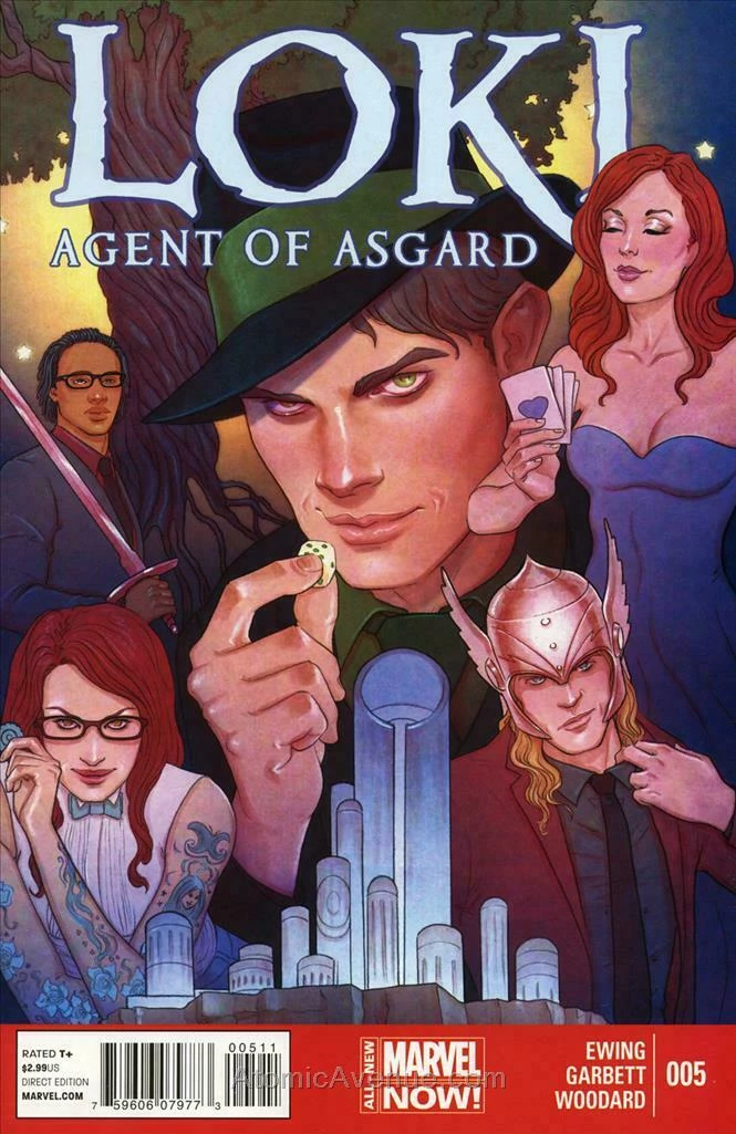 MARVEL COMICS OKI AGENT OF ASGARD #5 1 MARVEL COMICS OKI AGENT OF ASGARD #5
