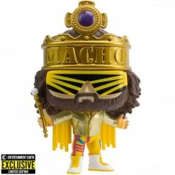 Funko Pop! WWE - Entertainment Earth Exclusive King Macho Man Randy Savage