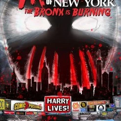 AFTERSHOCK COMICS MANIAC OF NEW YORK BRONX BURNING #1 NAVARRO VARIANT