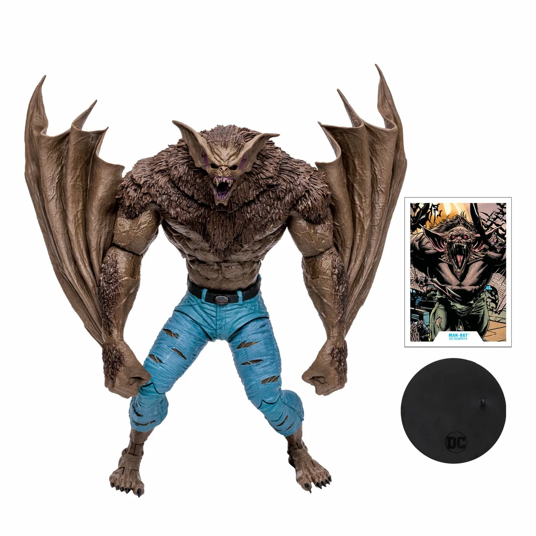 Collector Cave DC COLLECTOR - MEGAFIG - MAN BAT ACTION FIGURE (IN STOCK) 1 Collector Cave DC COLLECTOR - MEGAFIG - MAN BAT ACTION FIGURE (IN STOCK)
