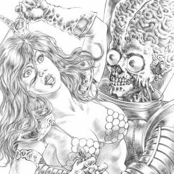 DYNAMITE MARS ATTACKS RED SONJA #1 15 COPY QUAH B&W VIRGIN FOC INCV COMICS