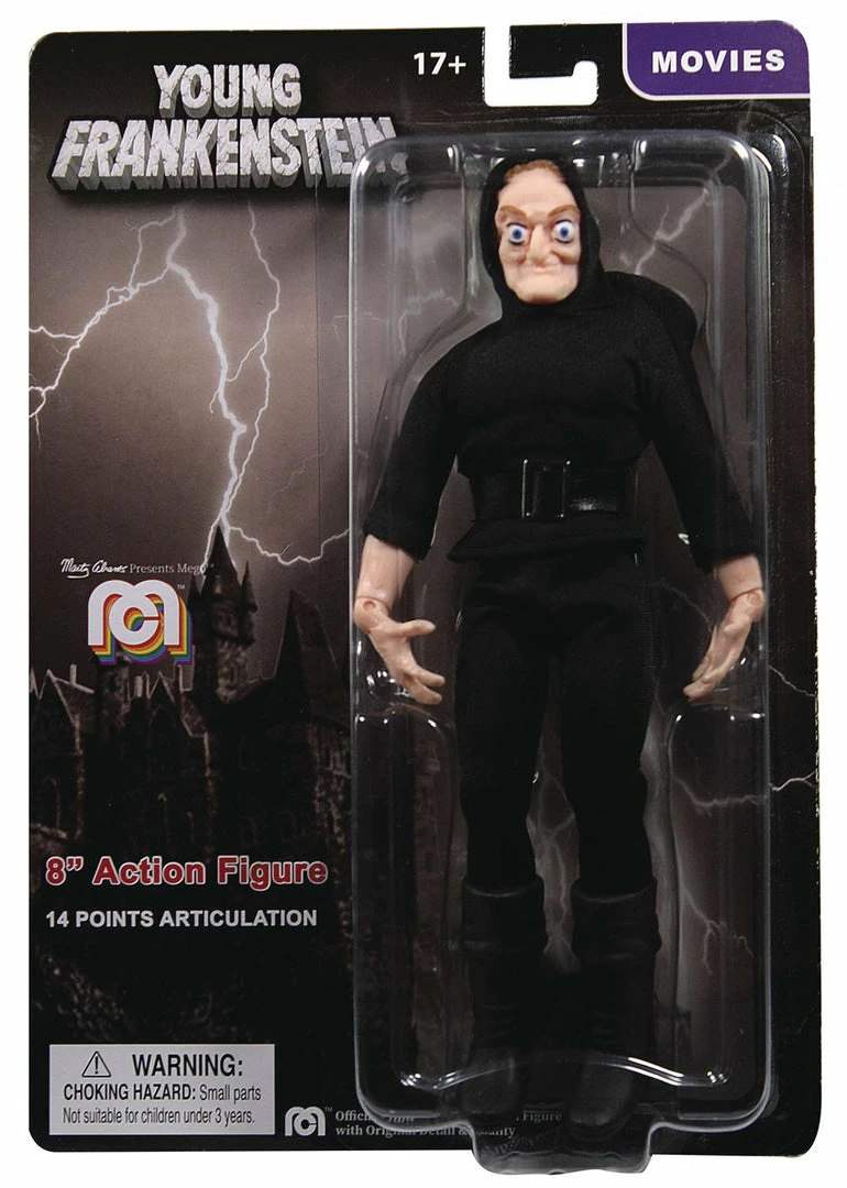 Collector Cave MEGO HORROR - YOUNG FRANKENSTEIN IGOR 8IN AF JUST ARRIVED! 1 Collector Cave MEGO HORROR - YOUNG FRANKENSTEIN IGOR 8IN AF JUST ARRIVED!