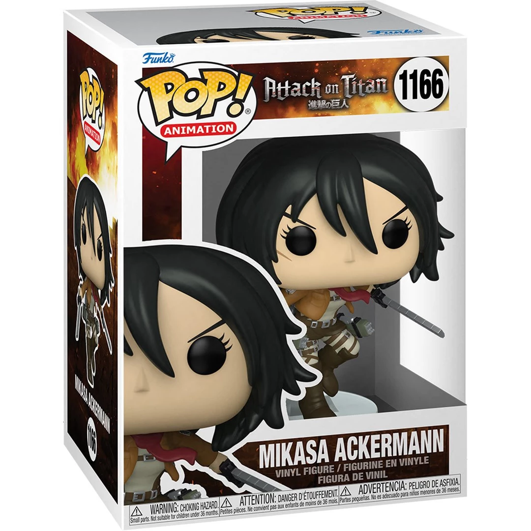 Funko Pop! Attack On Titan - Mikasa Ackerman (PREORDER ITEM OCTOBER 2022) 1 Funko Pop! Attack On Titan - Mikasa Ackerman (PREORDER ITEM OCTOBER 2022)