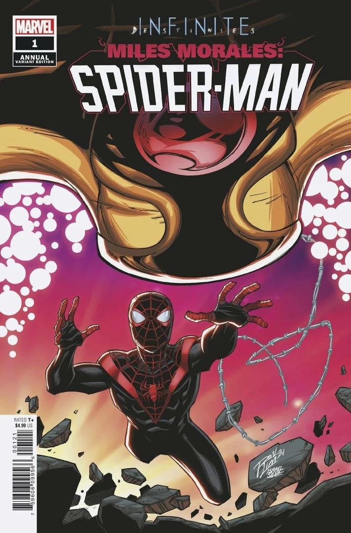 MARVEL COMICS MILES MORALES SPIDER-MAN ANNUAL #1 CONNECTING VAR INFD 1 MARVEL COMICS MILES MORALES SPIDER-MAN ANNUAL #1 CONNECTING VAR INFD