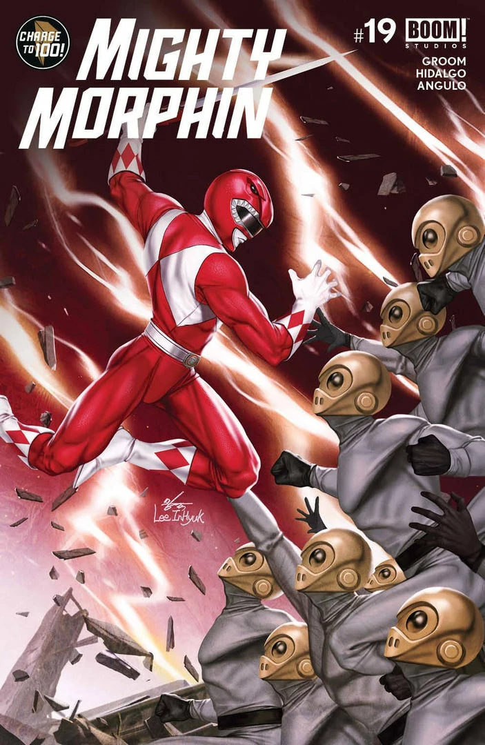 BOOM! STUDIOS MIGHTY MORPHIN #19 CVR A LEE 1 BOOM! STUDIOS MIGHTY MORPHIN #19 CVR A LEE
