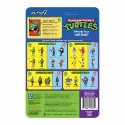 FIGURES TMNT SUPER 7 - MONDO GECKO REACTION FIGURE
