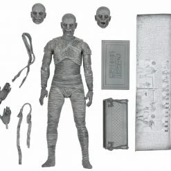 NECA UNIVERSAL MONSTER - 7" ULTIMATE MUMMY (B&W) (JUNE 2022) FIGURES