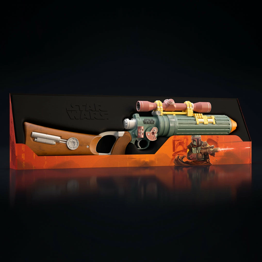 HASBRO TOY GROUP NERF STAR WARS BOBA FETT EE-3 LTD ED BLASTER (MARCH 2023) 5 HASBRO TOY GROUP NERF STAR WARS BOBA FETT EE-3 LTD ED BLASTER (MARCH 2023)