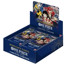 Collector Cave ONE PIECE TCG: ROMANCE DAWN BOOSTER BOX (24 PACKS) (DECEMBER 2022) CARDS