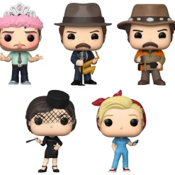 Funko Pop! Parks & Recreation Wave 2 - Full Common Set