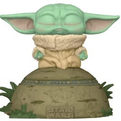 Funko Pop! Star Wars: The Mandalorian Moment - Child Using The Force Deluxe Figure With Lights And Sound