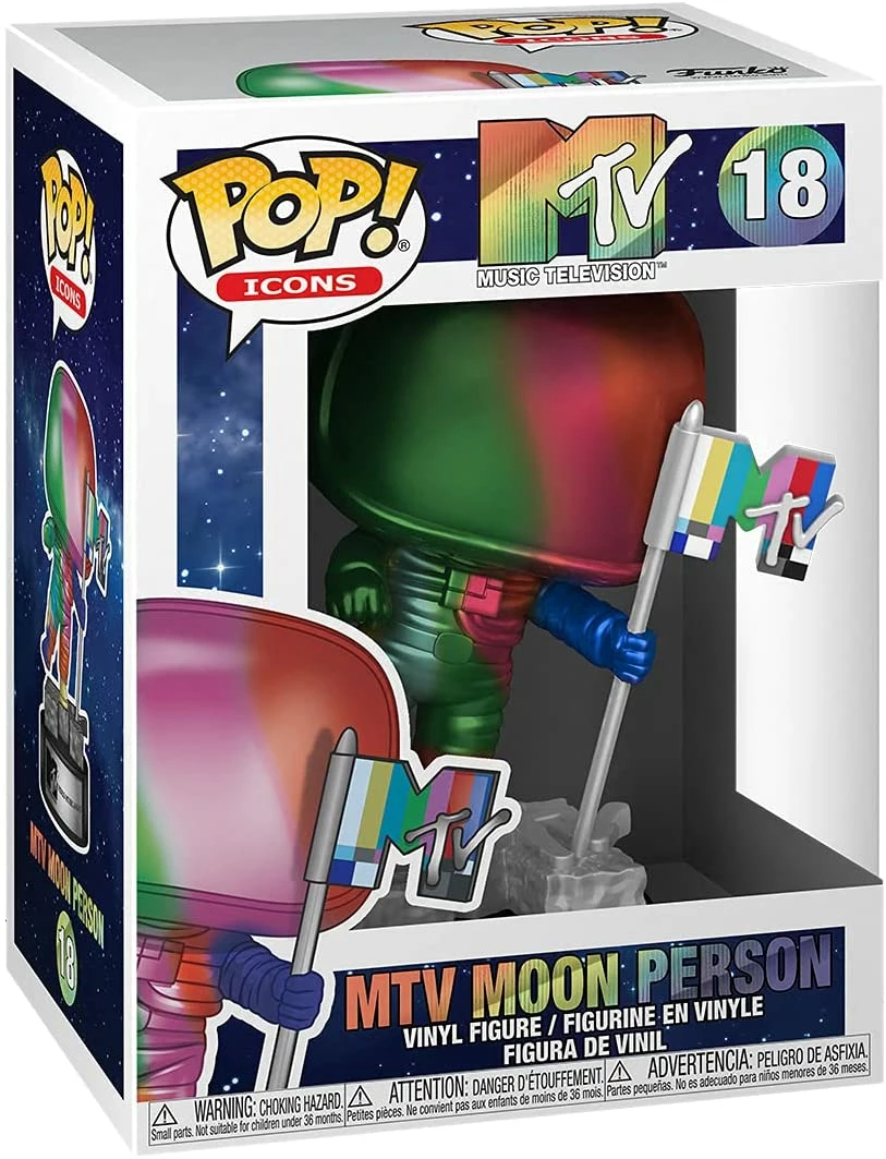 Funko Pop! MTV - MTV Moon Person (Rainbow) 2 Funko Pop! MTV - MTV Moon Person (Rainbow)