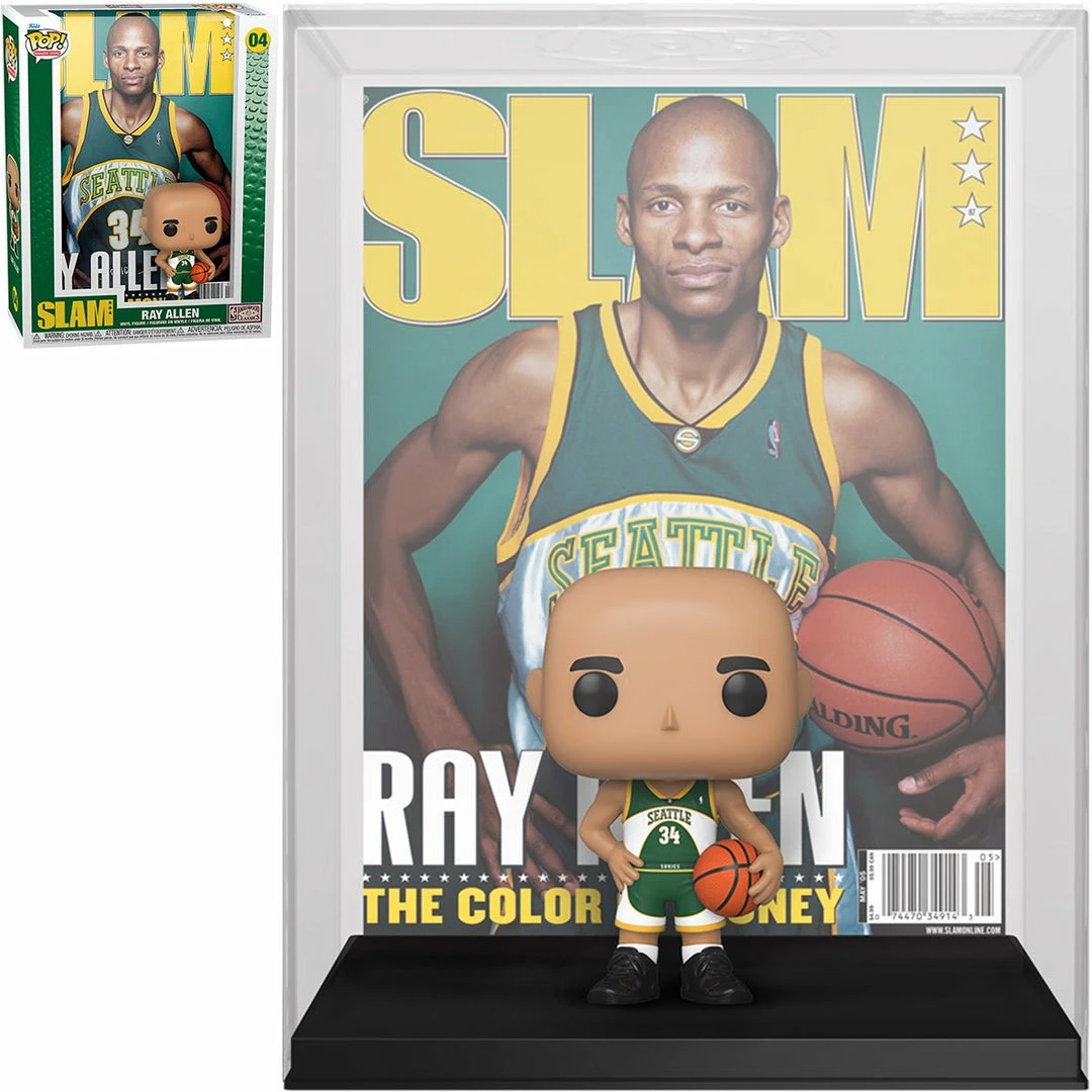 Funko Pop! NBA Cover - SLAM Magazine - Ray Allen (PREORDER ITEM OCTOBER 2022) 1 Funko Pop! NBA Cover - SLAM Magazine - Ray Allen (PREORDER ITEM OCTOBER 2022)