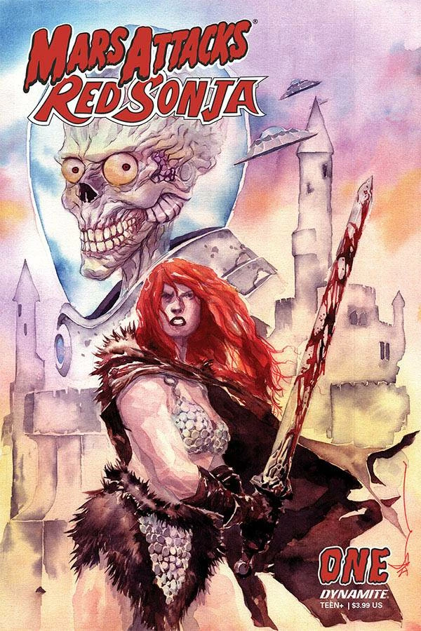 DYNAMITE MARS ATTACKS RED SONJA #1 CVR B NGUYEN 1 DYNAMITE MARS ATTACKS RED SONJA #1 CVR B NGUYEN