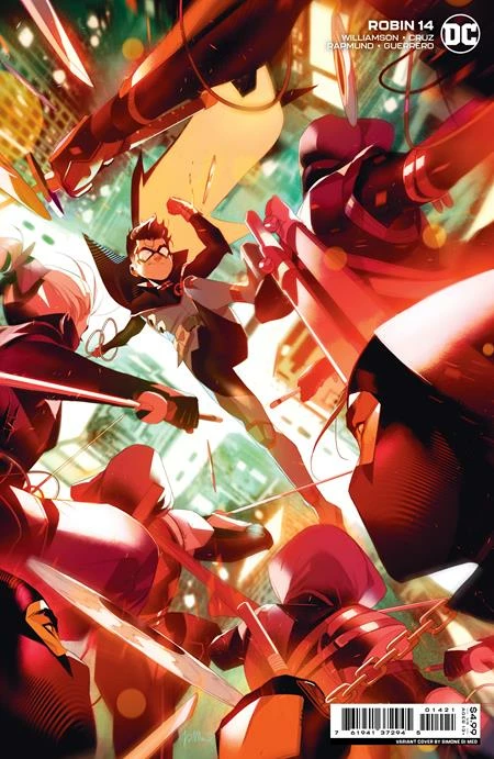 DC COMICS ROBIN #14 CVR B DIMEO CARD STOCK VAR 1 DC COMICS ROBIN #14 CVR B DIMEO CARD STOCK VAR