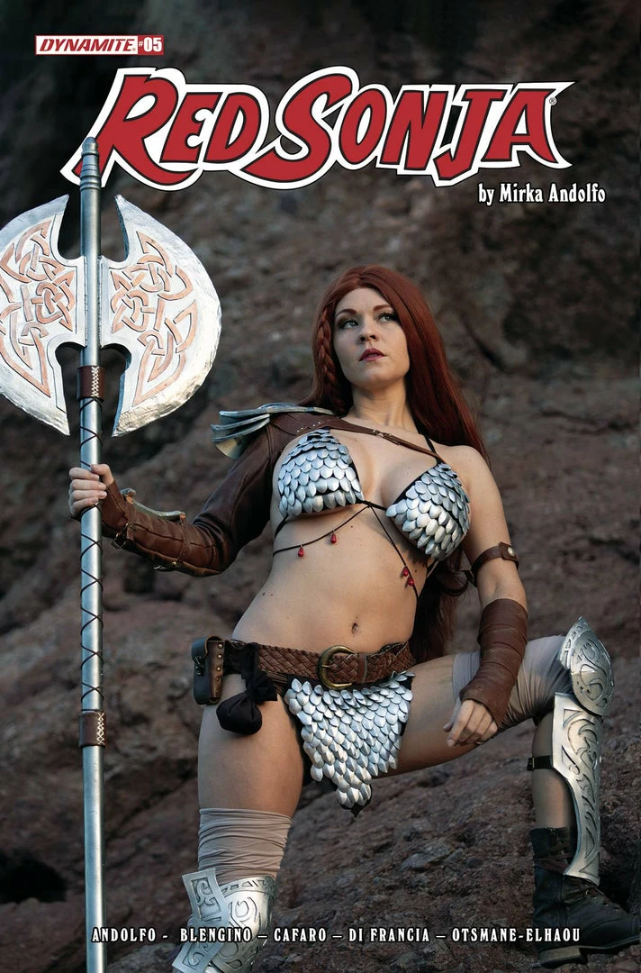 DYNAMITE COMICS RED SONJA (2021) #5 CVR E COSPLAY 1 DYNAMITE COMICS RED SONJA (2021) #5 CVR E COSPLAY