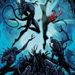 MARVEL COMICS SHANG-CHI #5 (OF 5) COELLO MARVEL VS ALIEN VAR