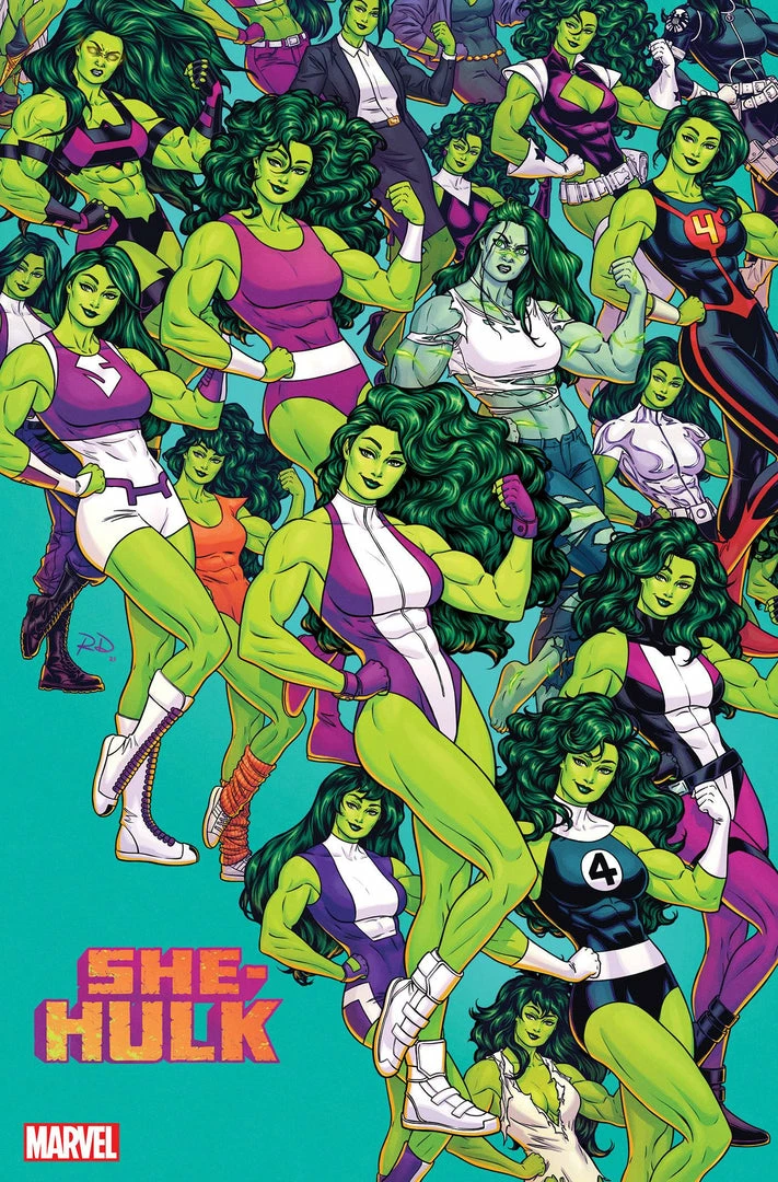 MARVEL PRH SHE-HULK #4 DAUTERMAN VAR COMICS 1 MARVEL PRH SHE-HULK #4 DAUTERMAN VAR COMICS
