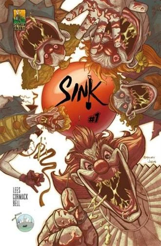 COMIXTRIBE SINK #1 COLLECTOR CAVE JOE MULVEY VARIANT COMICS 1 COMIXTRIBE SINK #1 COLLECTOR CAVE JOE MULVEY VARIANT COMICS