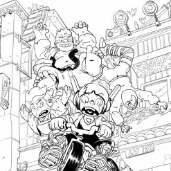 IMAGE COMICS SKYBOUND X #2 CVR E 10 COPY INCV B&W VUONG & KNIIVILA (MR)