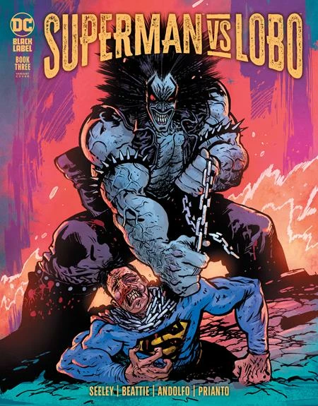 DC COMICS SUPERMAN VS LOBO #3 (OF 3) CVR B DANIEL WARREN JOHNSON VAR (MR) 1 DC COMICS SUPERMAN VS LOBO #3 (OF 3) CVR B DANIEL WARREN JOHNSON VAR (MR)