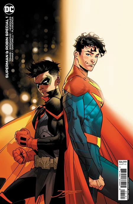 DC COMICS SUPERMAN & ROBIN SPECIAL #1 (ONE SHOT) CVR B JORGE JIMENEZ CARD STOCK VAR 1 DC COMICS SUPERMAN & ROBIN SPECIAL #1 (ONE SHOT) CVR B JORGE JIMENEZ CARD STOCK VAR