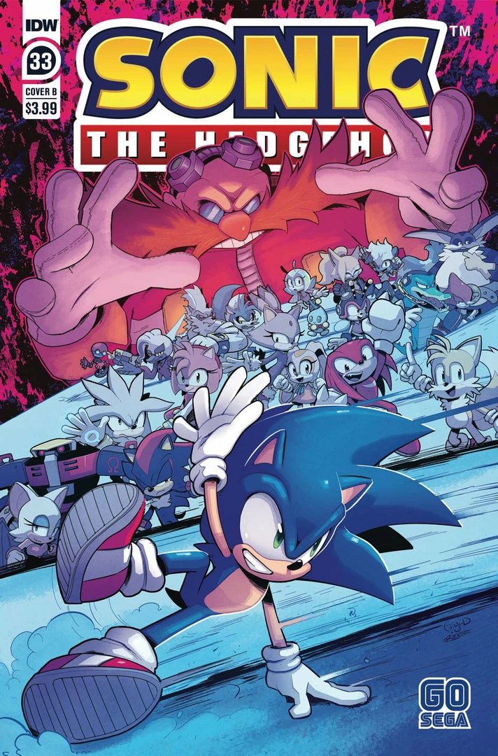 IDW PUBLISHING SONIC THE HEDGEHOG #33 CVR B DUTRIEX 1 IDW PUBLISHING SONIC THE HEDGEHOG #33 CVR B DUTRIEX