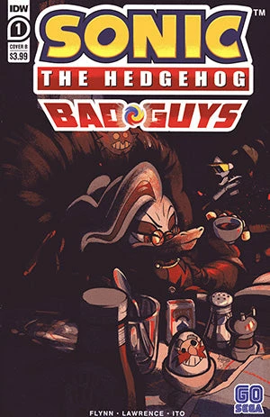 IDW PUBLISHING SONIC THE HEDGEHOG BAD GUYS #1 (OF 4) CVR B SKELLY COMICS 1 IDW PUBLISHING SONIC THE HEDGEHOG BAD GUYS #1 (OF 4) CVR B SKELLY COMICS